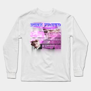 Pink Freud with cigar Long Sleeve T-Shirt